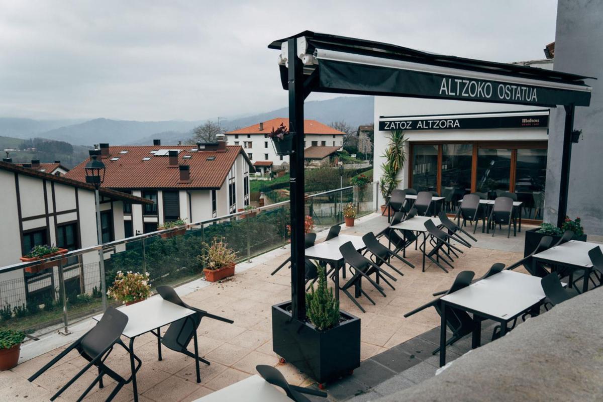 Hotel Altzoko Ostatua Aozo Esterno foto